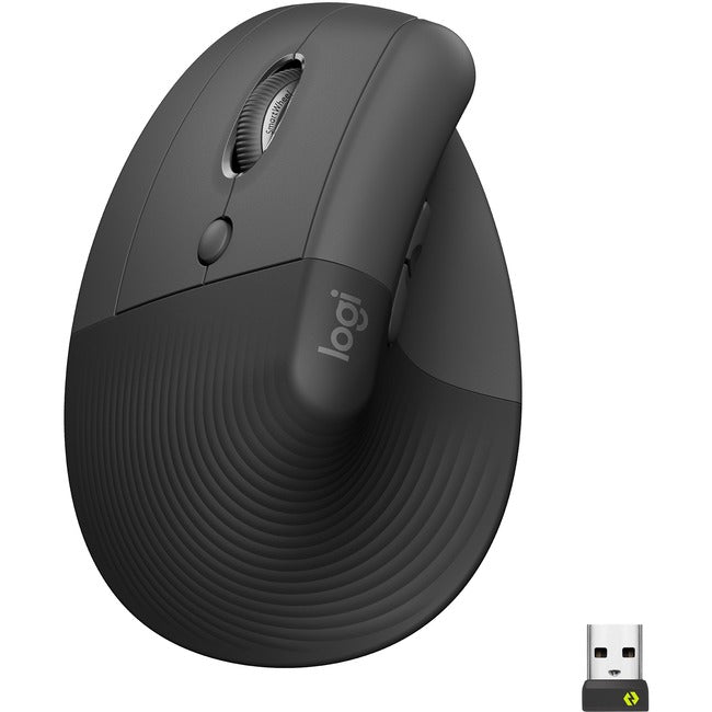 Souris ergonomique verticale Logitech Lift Left (Graphite)