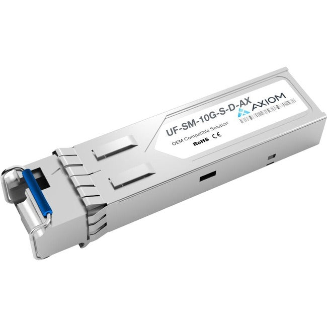 Transceiver SFP+ Axiom 10GBase-BX10-D pour Ubiquiti - UF-SM-10G-SD (en aval)