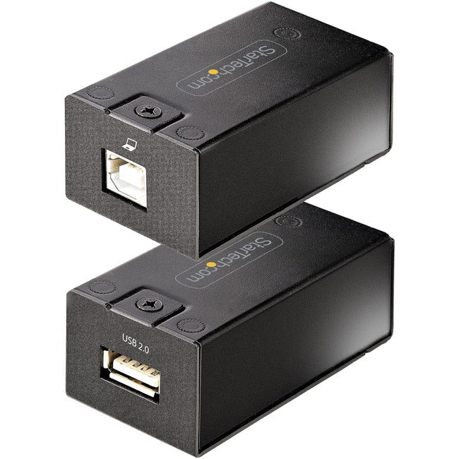 StarTech.com Rallonge USB 2.0 de 150 m (492 pieds) sur câble Ethernet Cat5e/Cat6, rallonge/adaptateur USB alimenté en externe via câble RJ45/réseau