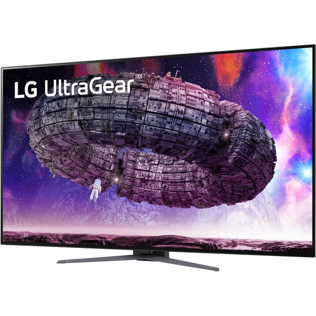 Moniteur de jeu OLED 4K UHD 48" LG UltraGear 48GQ900-B - 16:9 - Noir mat