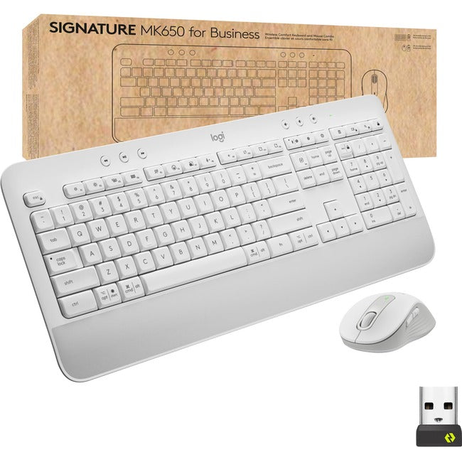 Ensemble souris et clavier sans fil Logitech Signature MK650 Combo pour entreprise