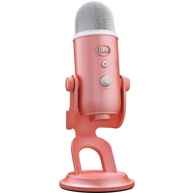 Microphone filaire Blue Yeti - Aube rose