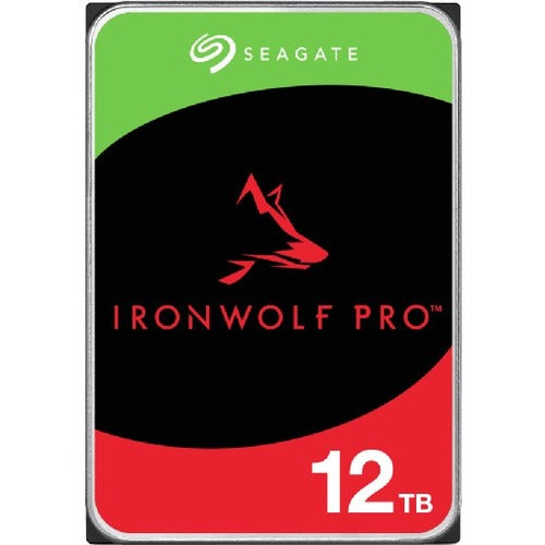 Disque dur Seagate IronWolf Pro ST12000NT001 12 To - 3,5" interne - SATA (SATA/600) - Méthode d'enregistrement magnétique conventionnel (CMR)