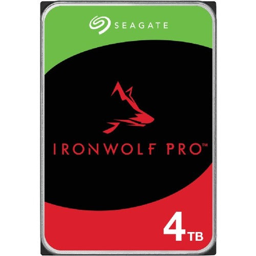 Disque dur Seagate IronWolf Pro ST4000NT001 4 To - 3,5" interne - SATA (SATA/600) - Méthode d'enregistrement magnétique conventionnel (CMR)