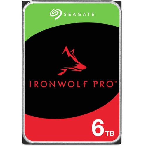Disque dur Seagate IronWolf Pro ST6000NT001 6 To - 3,5" interne - SATA (SATA/600) - Méthode d'enregistrement magnétique conventionnel (CMR)