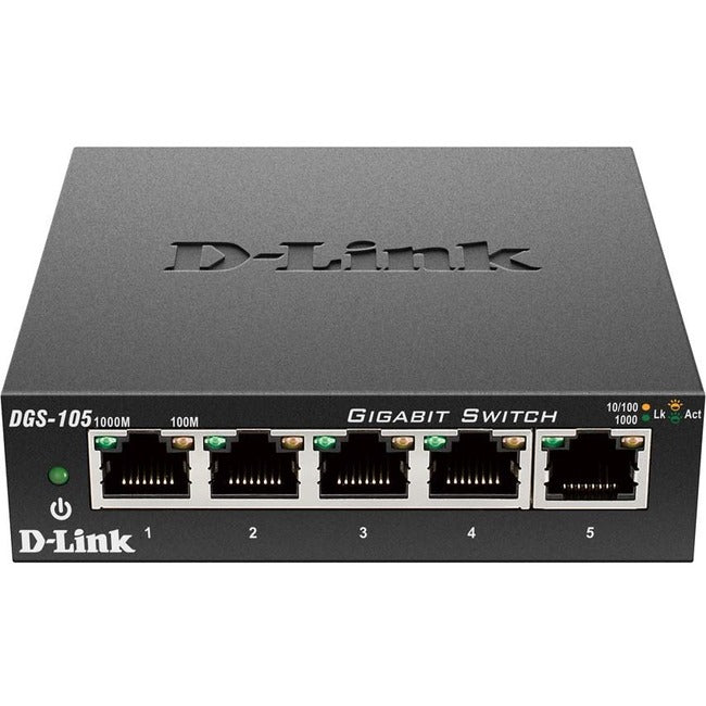 Commutateur de bureau à 5 ports D-Link DGS-105
