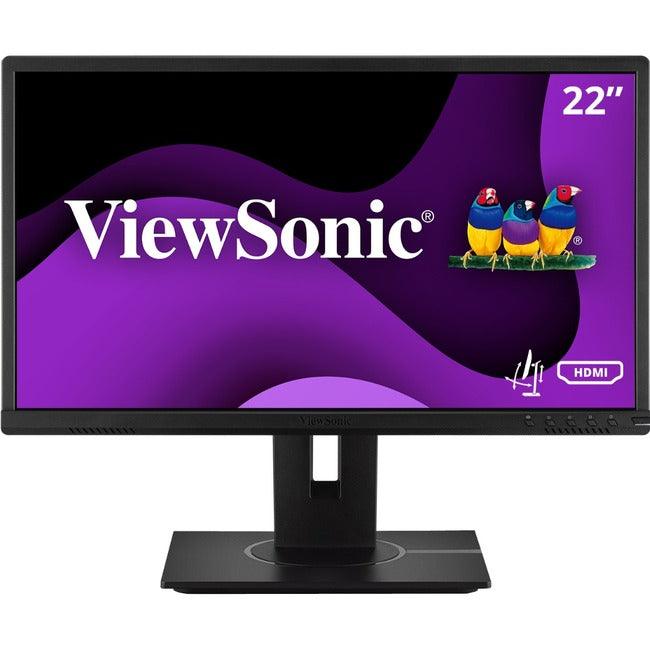 Moniteur LED Full HD ViewSonic Graphic VG2240 de 22 pouces - 16:9 - Noir