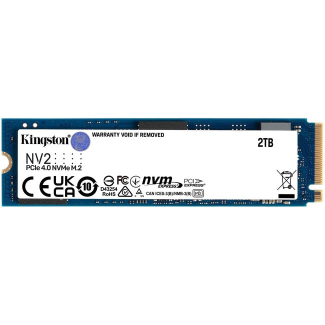 Disque SSD Kingston 2 To - M.2 2280 interne - PCI Express NVMe (PCI Express NVMe 4.0 x4)