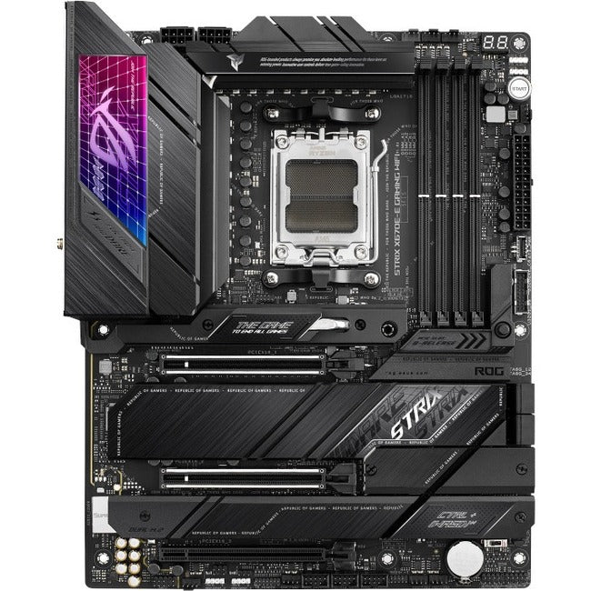 Carte mère de bureau gaming Asus ROG Strix X670E-E GAMING WIFI - Chipset AMD X670 - Socket AM5 - ATX