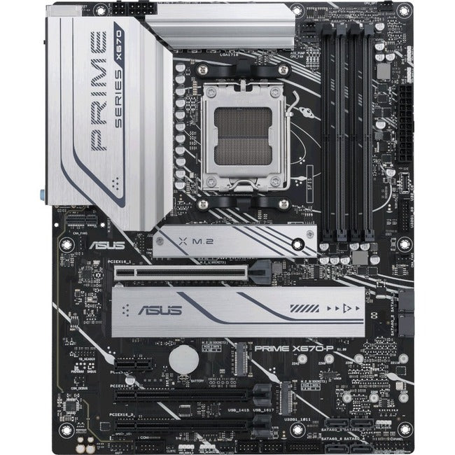Carte mère de bureau Asus Prime X670-P - Chipset AMD X670 - Socket AM5 - ATX