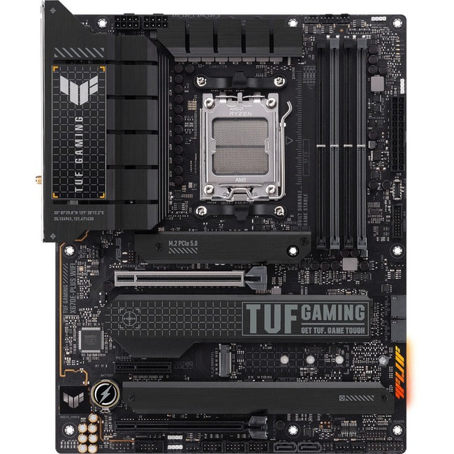 Carte mère de bureau gaming TUF GAMING X670E-PLUS WIFI - Chipset AMD X670 - Socket AM5 - ATX