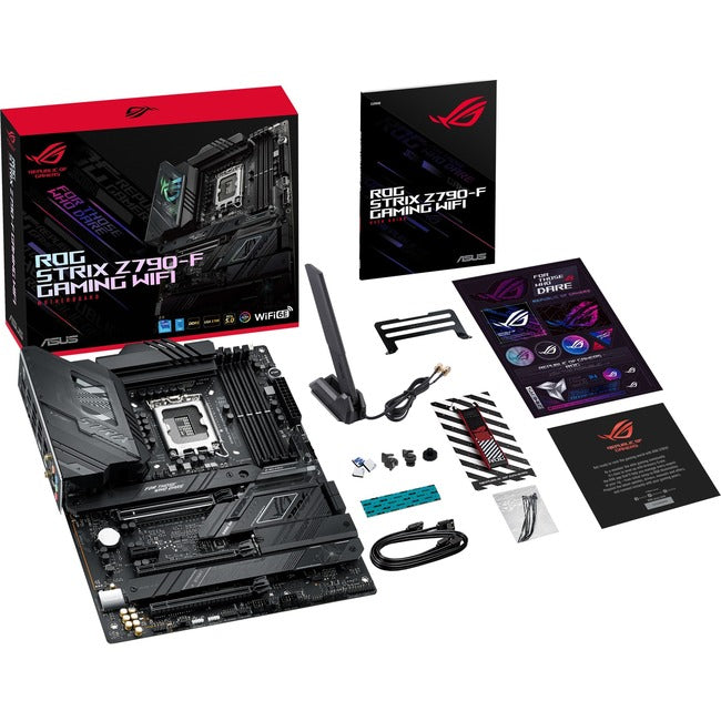 Asus ROG Strix STRIX Z790-F Gaming WIFI Gaming Desktop Motherboard - Intel Z790 Chipset - Socket LGA-1700 - ATX