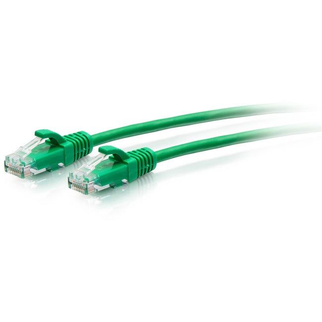 Câble de raccordement Ethernet fin C2G Cat6a sans accroc non blindé (UTP) de 1 pi - Vert