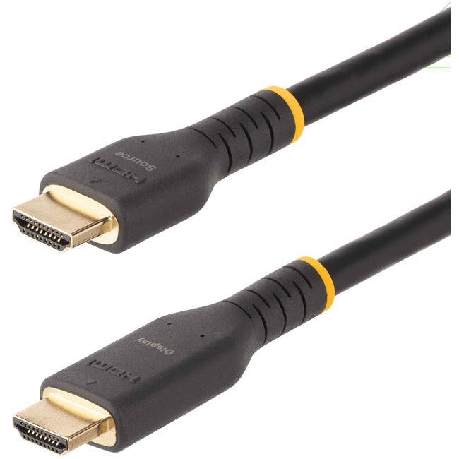 StarTech.com Câble HDMI actif de 10 m (30 pi), HDMI 2.0 4K 60 Hz UHD, cordon HDMI robuste avec fibre aramide, câble HDMI 2.0 haute vitesse ultra-résistant