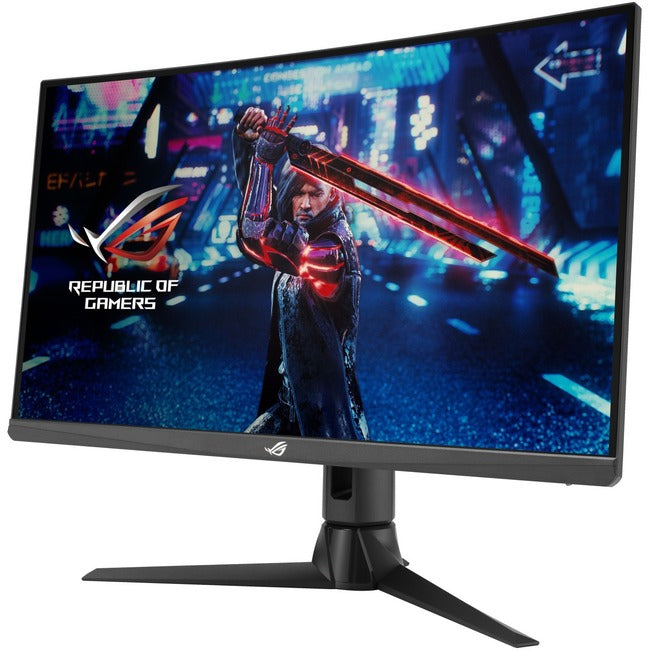 Moniteur LCD de jeu incurvé WQHD Asus ROG Strix XG27AQV de 27 pouces - 16:9 - Noir