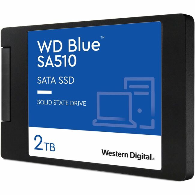 Disque SSD WD Blue SA510 WDS200T3B0A 2 To - 2,5" interne - SATA (SATA/600)