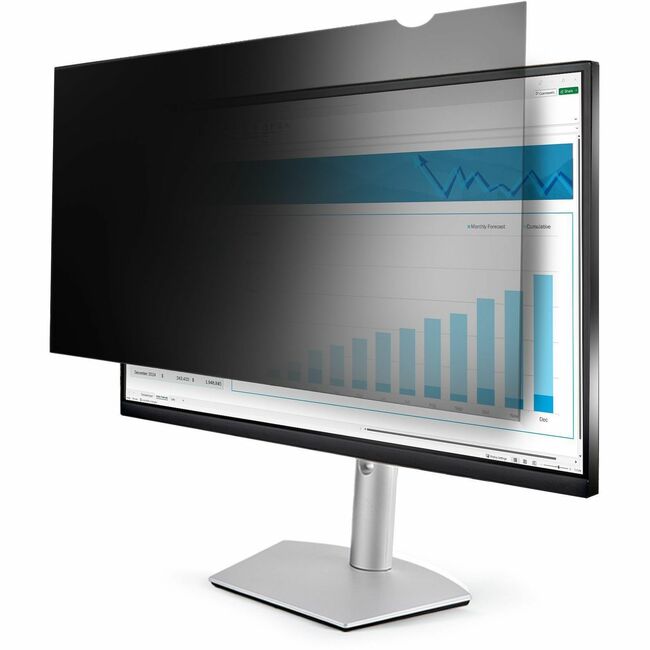 StarTech.com Filtre de confidentialité pour écran d'ordinateur 19,5 pouces 16:9, écran de confidentialité antireflet avec réduction de la lumière bleue de 51 %, angle de vue de +/- 30 degrés