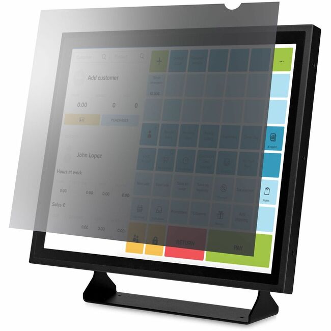 StarTech.com Filtre de confidentialité pour écran d'ordinateur 17 pouces 5:4, écran de confidentialité antireflet avec réduction de la lumière bleue de 51 %, angle de vue de +/- 30 degrés