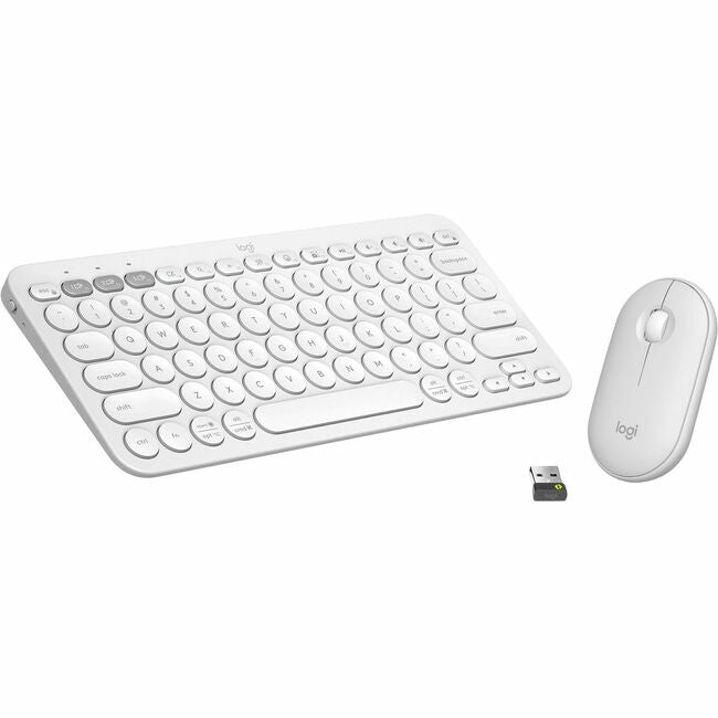 Ensemble clavier et souris sans fil Logitech Pebble 2