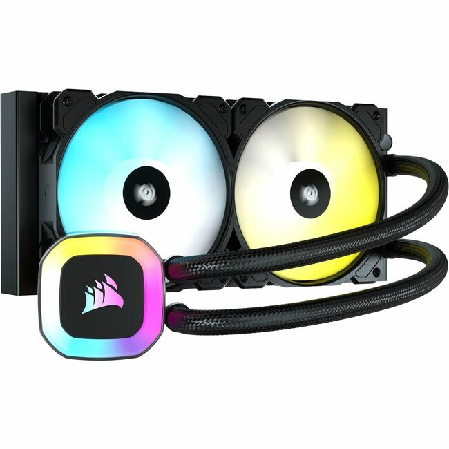 Refroidisseur liquide pour processeur Corsair H100 RGB 240 mm