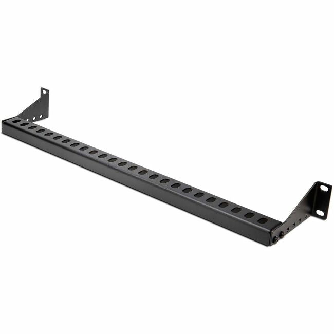 StarTech.com Barre de gestion de câbles horizontale 1U avec profondeur réglable, barre de laçage montable en rack de 19 pouces pour racks/armoires/panneaux de brassage organisés