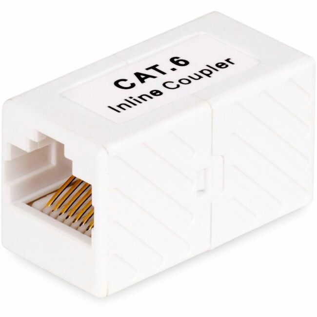 StarTech.com Lot de 5 coupleurs RJ45, coupleur Cat6 en ligne, connecteur femelle vers femelle (F/F) T568, rallonge de câble Ethernet non blindée
