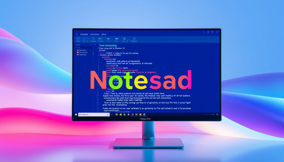 Windows Notepad Format Unlock Powerful Text Formatting in Notepad: Microsoft's New Update for ...