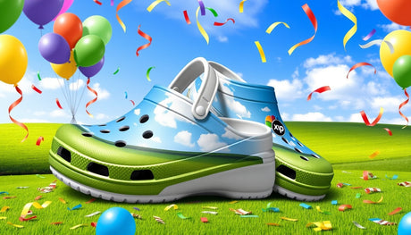 Step into Nostalgia: Celebrate Microsoft's 50th Anniversary with Limited Edition Windows XP Crocs!