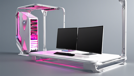 Elevate Your Workspace: Discover the DK07 Mechanized Standing Desk PC Case by Lian Li