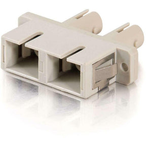 C2G SC Female to ST Female Duplex Fiber Optic Adapter
