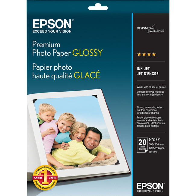 Papier photo premium sans bordure Epson