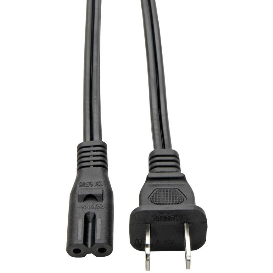 Power Cord - Power NEMA 1-15P - Male Left Gender - Power IEC 320 EN 60320 C7 - F
