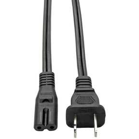 Power Cord - Power NEMA 1-15P - Male Left Gender - Power IEC 320 EN 60320 C7 - F