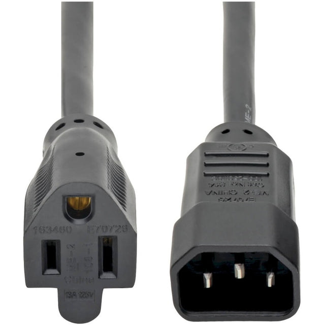 Power Cable - Power NEMA 5-15R - Female Left Gender - C14 - Male Right Gender -2