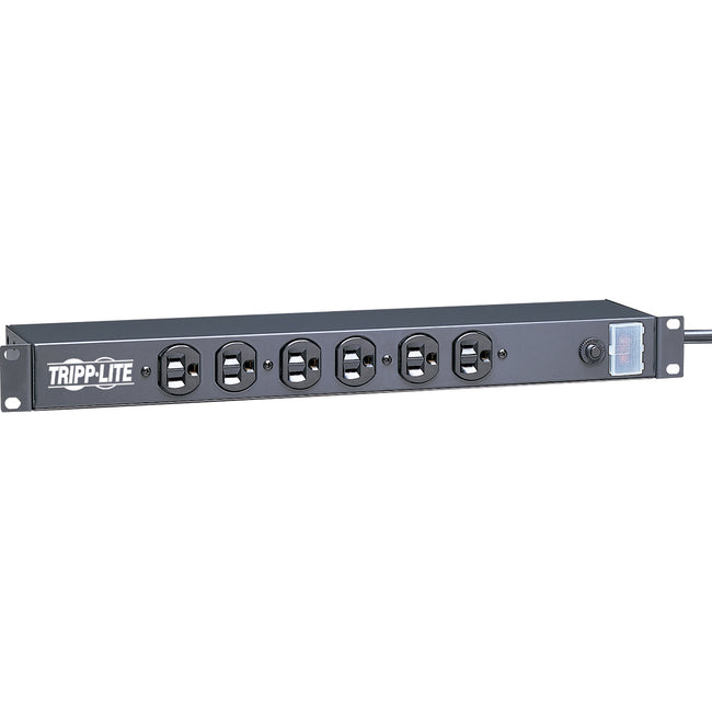 Parasurtenseur Tripp Lite pour montage en rack, 14 prises, cordon de 15 pi, 3 000 joules, 1U RM - Prises : 14 x NEMA 5-15R - 3 000 J
