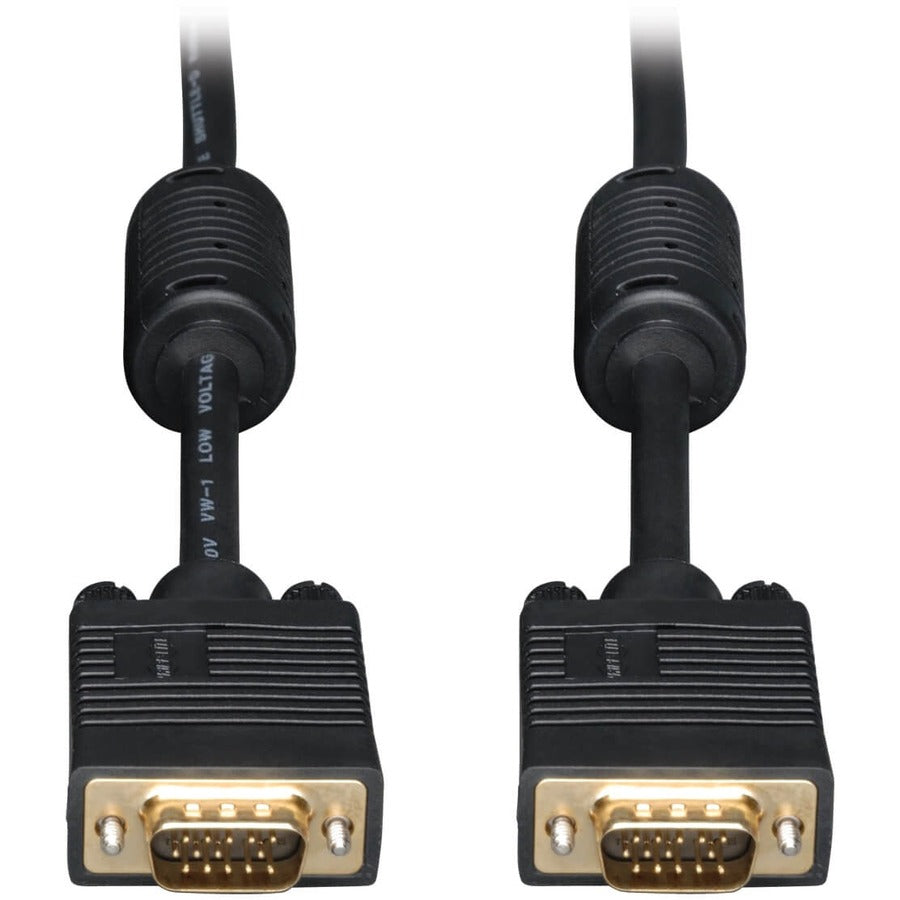 Tripp Lite series VGA High-Resolution RGB Coaxial Cable (HD15 M/M), 15 ft. (4.57
