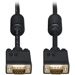 Tripp Lite series VGA High-Resolution RGB Coaxial Cable (HD15 M/M), 15 ft. (4.57