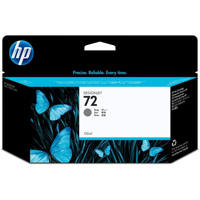 HP 72 (C9374A) Original Inkjet Ink Cartridge - Single Pack - Gray - 1 Each