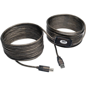 USB 2.0 A to B Active Repeater Cable (M/M), 36 ft. (10.97 m)