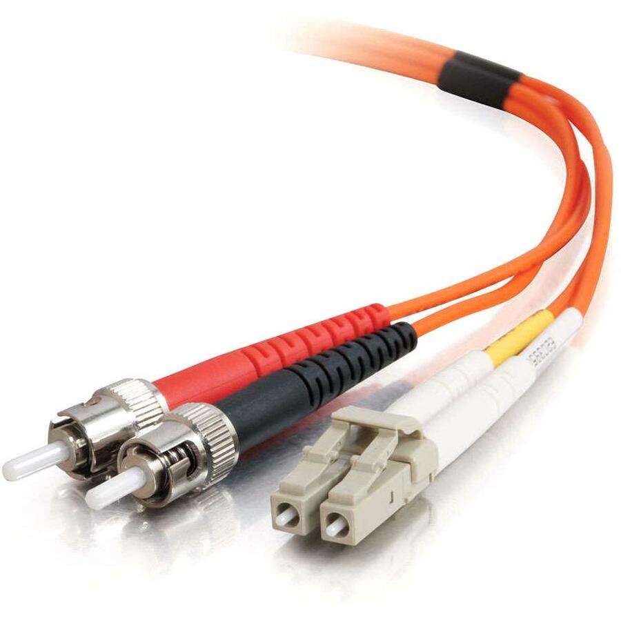 C2G Fiber Optic Duplex Patch Cable - Plenum Rated