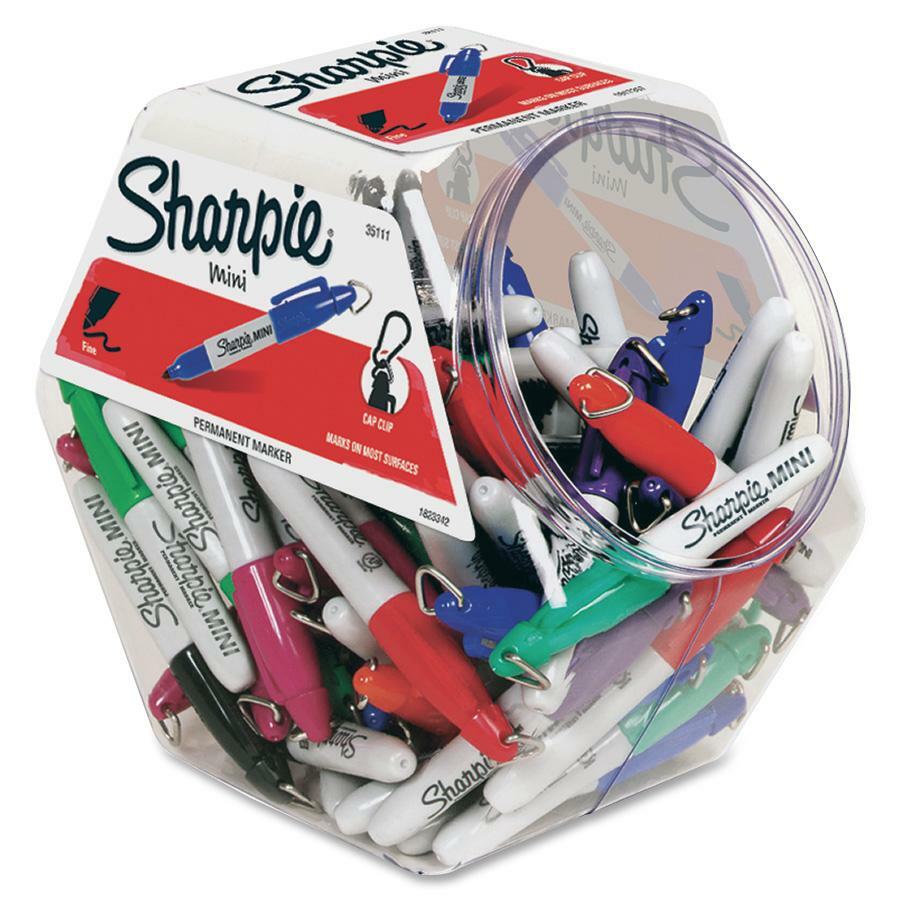Newell-Dymo Sharpie Mini Multi Color - 72 pen Canister
