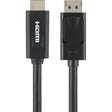 Belkin DisplayPort to HDMI Cable - 2m/6.6ft - 4K - M/M - Black