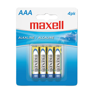 MAXELL AAA-4 PACK