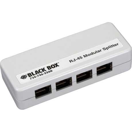 Black Box RJ45 Shielded Mod Splitter 1RJ45/4RJ45 A Pin