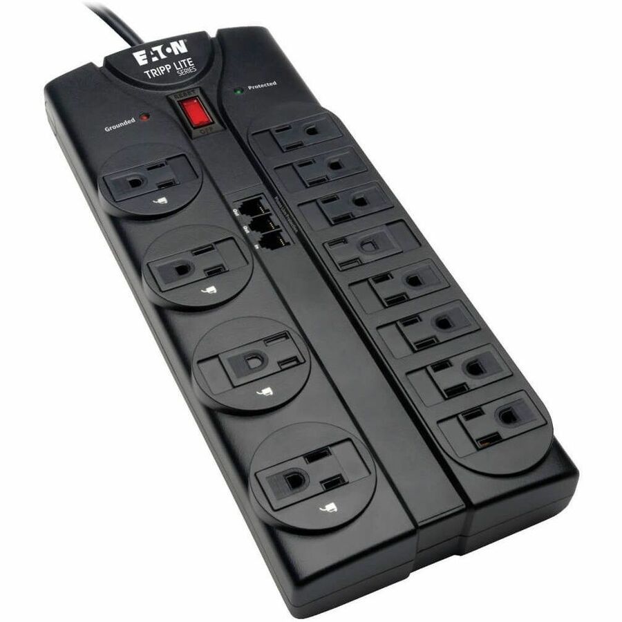 Tripp Lite by Eaton TLP1208TEL 12-Outlets Surge Suppressor with 8-ft Cord