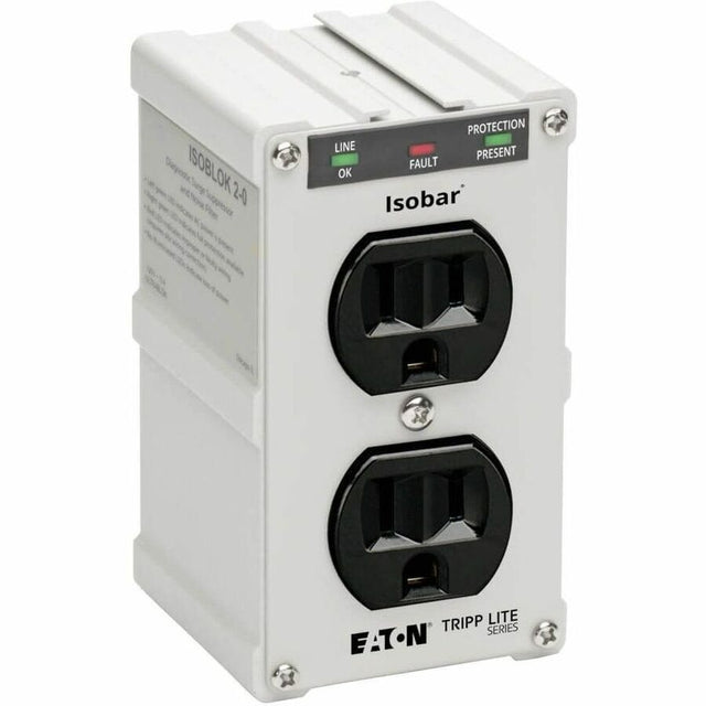 Tripp Lite by Eaton Isobar ISOBLOK2-0 2-Outlets Surge Suppressor/Protector