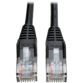 Tripp Lite series 6-ft. Black Snagless Cat5e Patch Cable
