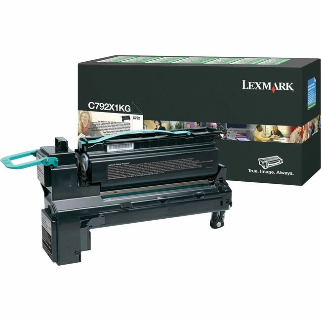 Cartouche de toner d'origine Lexmark C792X1KG