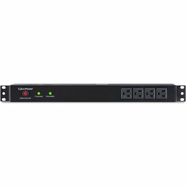 CyberPower Rackbar Surge Suppressor RM 1U RKBS15S4F8R 15A 12-Outlet