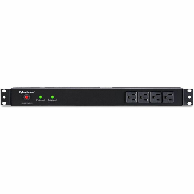 CyberPower Rackbar Surge Suppressor RM 1U RKBS15S4F12R 15A 16-Outlet